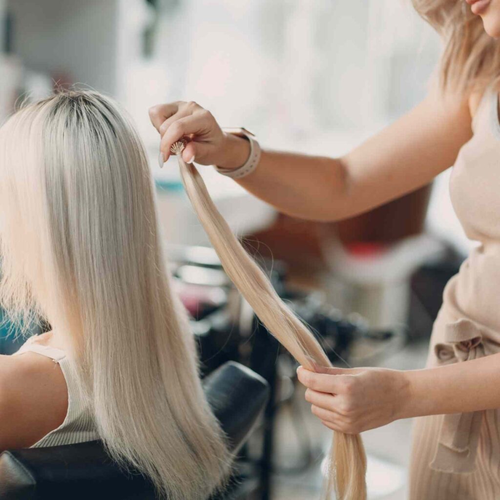 hair extensions service