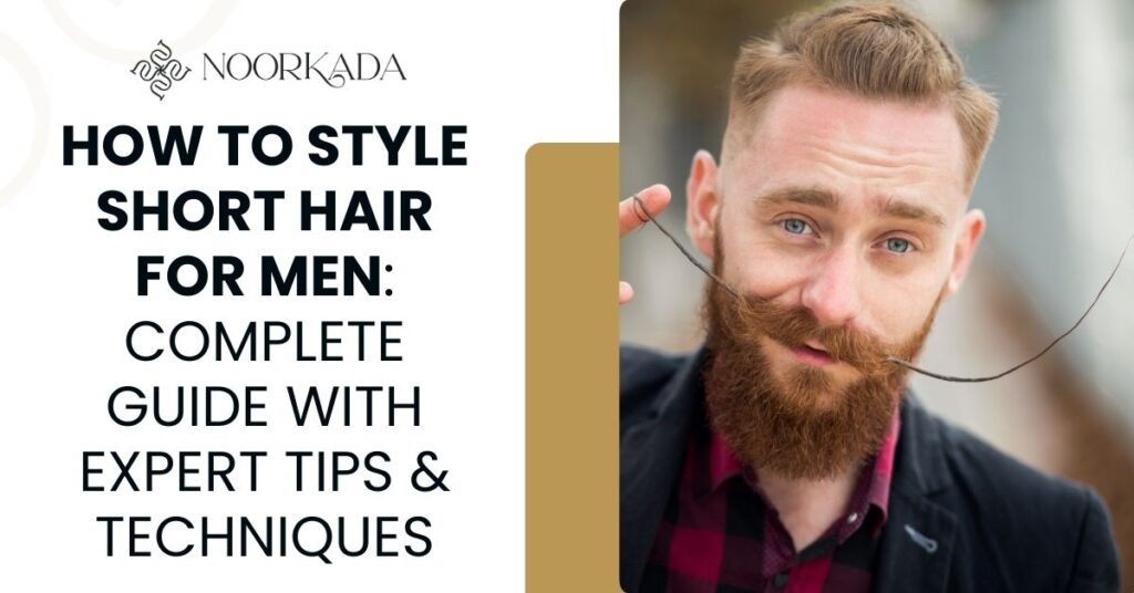 How to Style Short Hair for Men