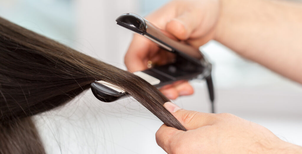 hair straightening